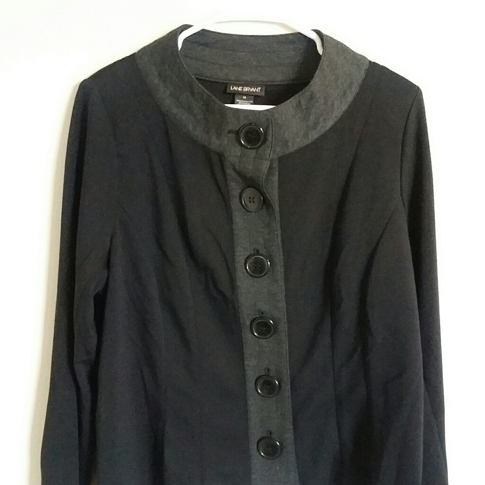 Lane Bryant Button Up Cardigan/Blazer, sz 18